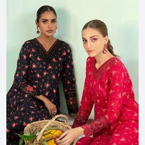 Pakistani indian designer lawn